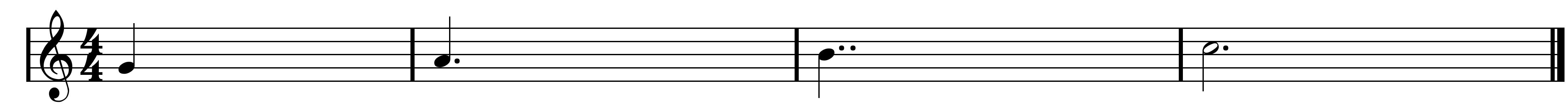 Ноты с точками